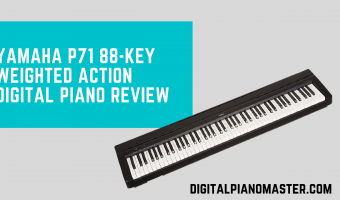 YAMAHA P71 88-Key Weighted Action Digital Piano Review